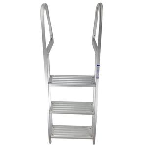Échelles d'usine, échelle marine démontable, marches larges, <span class=keywords><strong>piscine</strong></span>, échelles à 4 marches, échelle de bateau en aluminium - Product Image 2