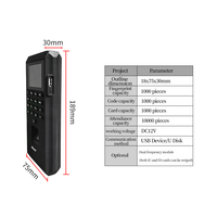 Système de contrôle d'accès par empreinte digitale tout-en-un Android 11 Alarme I/O Alimenté par batterie Carte électronique Swiping Intelligent Magnetic