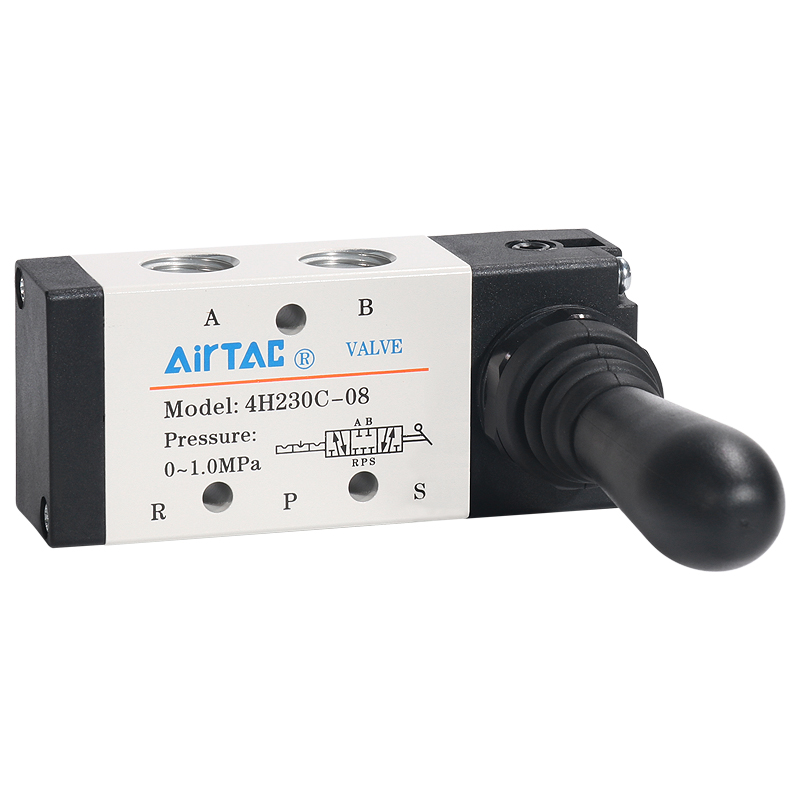 AIRTAC 4H/4HA230C/330C/230E/330E-06/08/10 ручной клапан обратного хода, электромагнитный клапан