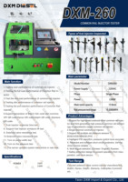 DXM-260 Venta Directa de Fábrica, Banco de Pruebas Multifunción Mejorado para Inyectores Common Rail Diésel DXM-260