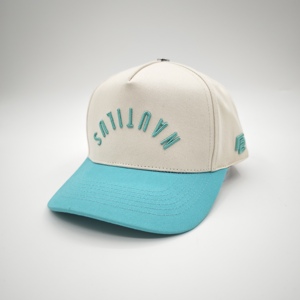 High Quality Performance Embroidery Logo <b>Frame</b> Curved Brim 5 Panel Custom Hats Cotton Baseball Caps Dot Fruit Pattern Adjustable - Product Image 3