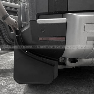 Systèmes de carrosserie automobile extérieurs Accessoires pour pars Bavettes garde-boue Defender personnalisées Bavettes arrière avant larges pour voitures - Product Image 3