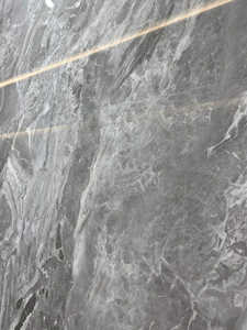 Losas de piedra sinterizada Wharton, 1200x2700mm, azulejo gris claro, aspecto de mármol cerámico, azulejo de pared para uso en exteriores, precio barato - Product Image 4