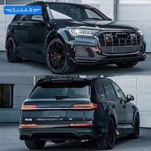 Kit de carrosserie <span class=keywords><strong>AB</strong></span> FRP pour Audi Q7 2021-2024, large carrosserie, passage de roue, panneau de porte, aileron en fibre de carbone, aileron supérieur - Product Image 4
