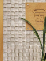 Panneau de mosaïque en pierre flexible MCM de haute qualité en gros, carrelage souple pour revêtement mural