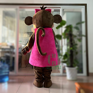 Disfraces de Mascotas de Animales para Fiestas de Cosplay de Dibujos Animados, Disfraces de Mascota Femenina de Mono Adulto Personalizados - Product Image 3