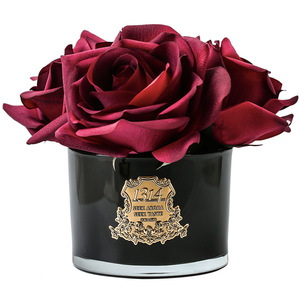 Flor Artificial Rosa Hesshes en Florero de Vidrio, Decoración de Interiores, Ambientador, Regalo para Dormitorio - Product Image 3