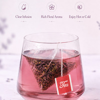 Teh Herbal Lavender, Kantong Teh Lavender, Teh Seduh Dingin, Teh Bunga 60g, Teh Herbal Ekspor, Teh Bunga Lavender Kering
