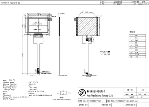 कस्टम 2.3 इंच tft Lcd मॉड्यूल 320*240 औद्योगिक डिस्प्ले स्क्रीन के साथ विभिन्न औद्योगिक उपयोगों के लिए rgb & Spi इंटरफ़ेस tn प्रकार - Product Image 4