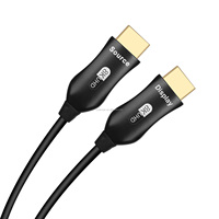 Câble HDMI AOC Fibre Optique 8K 60Hz HDR ARC HDCP2.2 pour Projecteur HDTV PS4 10m, 20m, 30m, 40m, 50m, 60m, 80m, 100m