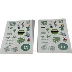 Logo Label Printing Stickers Packaging Labelsniimbot D110 Label Stickertransfer Film Sheet Label Uv Dtf For Mugs Sticker
