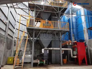 High Quality Automatic Ceramic Tile Adhesive Mortar Production Line Automatic Dry Mortar Mixing Machine To Improve Efficiency