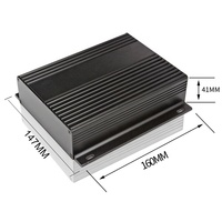 Boîtier en aluminium pour carte de circuit imprimé, DIY, OEM, CNC, pour projets électroniques, alimentations, amplificateurs