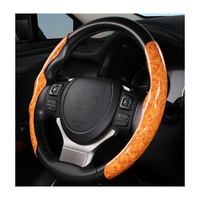 Housse de volant de voiture universelle en cuir de différentes couleurs sur mesure