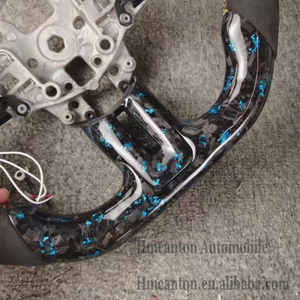 Latest Products Forged Carbon Fiber Alcantara LED Grip Steering <b>Wheel</b> for Ford Mustang Car Steering <b>Wheel</b> - Product Image 3