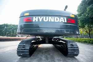 Hyundai Crawler Excavator HX305 31.7 Ton Original Paint Earthmoving Machine with Cummins Engine Kawasaki <b>Pump</b> & Gear for Sale - Product Image 6