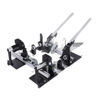 Máquina plegable de caja de papel automática pequeña, máquina encuadernadora de caja de avión de tamaño ajustable, máquina empacadora de heno Manual