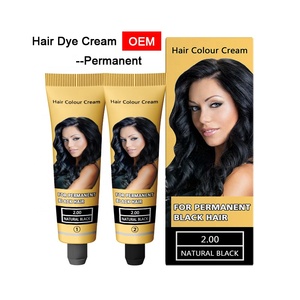 Crème de coloration professionnelle pour <span class=keywords><strong>cheveux</strong></span> noirs permanents, nouveau design de produits pour femmes, brun <span class=keywords><strong>foncé</strong></span> - Product Image 3