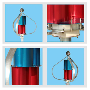 Eje vertical 100W a 2000W Generador de energía eólica <span class=keywords><strong>24V</strong></span>/48V Sistema de energía alternativa Turbina eólica - Product Image 5