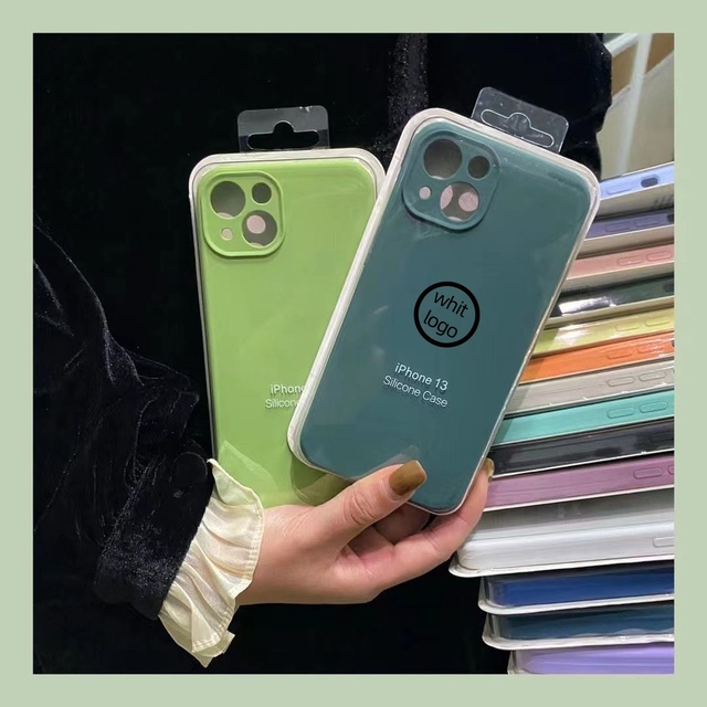 Hot Selling Rubber Silicone Phone case for iphone 17 Pro 16 11 max Shockproof With logo Liquid Silicon Phone Cases