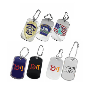 Placa de Identificación Personalizada para Perros, Grabada en 2D y 3D con Logotipo, de Metal, con Esmalte Suave, con Mensaje y Letras, Colgante para Collar - Product Image 4