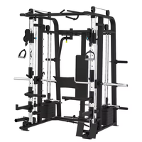 Cage de puissance multifonctionnelle d'équipement commercial de gymnase tout dans une machine de Smith