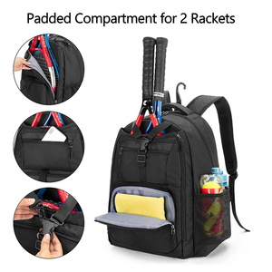 Bolsas de Tenis y Pickleball Personalizadas de Fábrica, de Gran Capacidad, Resistentes al Agua, Portátiles, con Cierre de Cremallera y Diseño para Mujeres y Hombres - Product Image 2