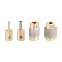 Forets diamantés doublement plaqués personnalisables de 65 mm pour le façonnage et le perçage du verre