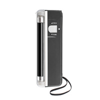 Détecteur de billets UV portable avec écran LCD - Détecte les billets de banque contrefaits en polymère et en papier - 600 billets/minute - Batterie lithium-ion