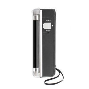 Détecteur de billets UV portable avec écran LCD - Détecte les billets de banque contrefaits <span class=keywords><strong>en</strong></span> polymère et <span class=keywords><strong>en</strong></span> papier - 600 billets/minute - Batterie lithium-ion - Product Image 5