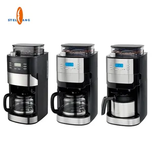 Echte Fabricage Automatische Koffiemachine Lcd-Display Infuus Koffiemachines Voor Coffeeshop Cafe