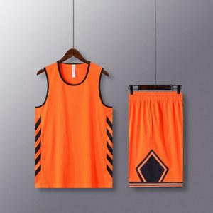 Jersey Transfer panas tanpa lengan Logo kustom murah setelan latihan Blank Mesh basket seragam musim panas sejuk cepat kering - Product Image 5