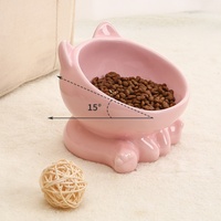 Animal Chien Accessoires Produits Meilleures Ventes Luxe Surélevé Petit Chien Chat Céramique Bol alimentaire Distributeurs