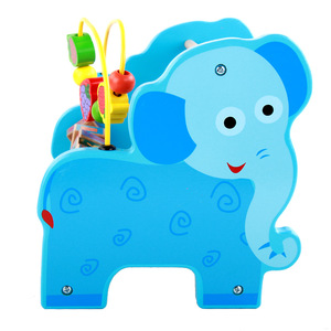 Boîte à trésors en bois multifonctionnelle pour enfants, avec perles, labyrinthe, jouets sensoriels éducatifs Montessori pour enfants - Product Image 3