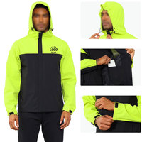 Vestes Softshell pour Hommes sur Mesure en Gros, Imperméables, Coupe-Vent, à Capuche, Grande Taille, avec Fermeture Éclair, en Toile