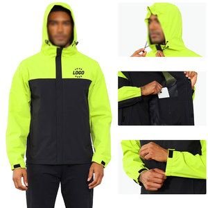 Wholesale Outdoor Sport Men Softshell <b>Jackets</b> Windproof Outdoor Sporty Custom Made Men Zipper <b>Parkas</b> Plus Size <b>Jackets</b> For Men - Product Image 6