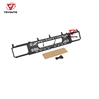 Grille avant noire ABS modifiée et améliorée TEYOUTE avec lumière ambre, compatible avec NISSAN D21 Pickup 1988-1989