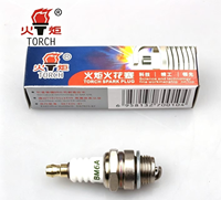 Bougie d'allumage OEM personnalisée BM6A en nickel, 14 mm, électrode simple, haute performance, pour tondeuse à gazon et débroussailleuse à essence