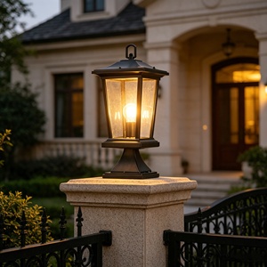 Factory Wholesale Courtyard Villa Balcony <b>Corridor</b> Lighting Aluminum Glass Ceiling <b>Light</b> Waterproof LED Pendant - Product Image 6