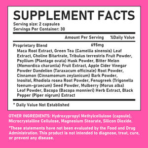 Капсулы для очищения организма высшего качества: Биологически активная добавка с экстрактом корня маки для контроля веса и улучшения здоровья кишечника - Product Image 6