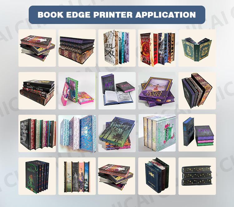 Chicai Book Edge Inkjet Printer Full-Automatic High-Speed Digital ...