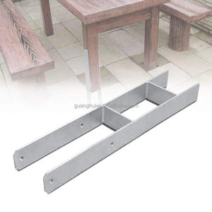 Supports en <span class=keywords><strong>H</strong></span>, Kit d'ancrage en <span class=keywords><strong>H</strong></span>, Ancrage à encastrer, Acier en forme de <span class=keywords><strong>H</strong></span> galvanisé à chaud, Supports robustes pour clôtures et maisons sur pylônes - Product Image 2
