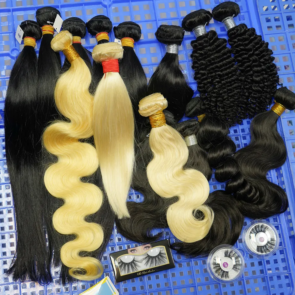 6a unprocessed 100 percent raw virgin wholesale human virgin brazilian hair meche