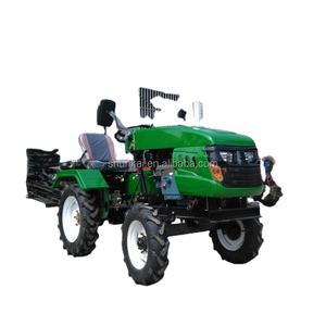 20hp tractor de granja pequeña granja traktor mini tractor con timón y arado PTO - Product Image 1