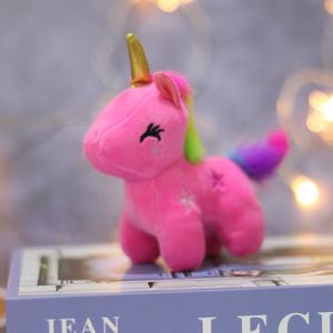 Nouveauté : Porte-clés en peluche, jolis jouets en peluche <span class=keywords><strong>My</strong></span> <span class=keywords><strong>Little</strong></span> Ponys Unicorn 12 cm, animaux en peluche - Product Image 3