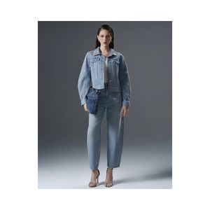 Nouvelle arrivée en gros 2025 femmes Denim veste OEM ODM Services excellente conservation de la forme Vietnam fabricant personnalisation - Product Image 1