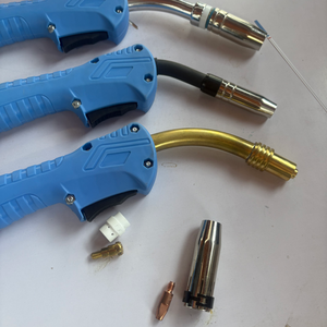 Torche de soudage Binzel <span class=keywords><strong>TIG</strong></span>/MIG/MAG Ak15 compatible CO2, plaquée cuivre, robuste, 400A max, entraînement électrique - Product Image 3