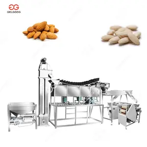 Máquina peladora de granos anchos, para la Eliminación de la piel de soja, cacahuete, almendra, en venta