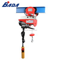 Nouvelle palan électrique à chaîne suspendu BADA TD1120/230V AC 1 à 5 tonnes avec chariot à câble métallique