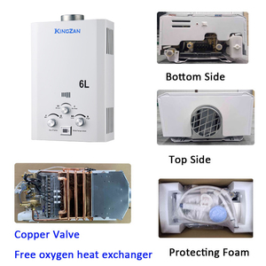 <span class=keywords><strong>Chauffe</strong></span>-<span class=keywords><strong>eau</strong></span> instantané extérieur domestique en acier de 10 L, certifié Energy Star, silencieux, à <span class=keywords><strong>gaz</strong></span> naturel, type cheminée, application automobile - Product Image 5
